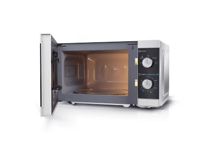 Mikrovalovna pečica Sharp MS01E-S (20 L, 800W, prostostoječa, srebrna)