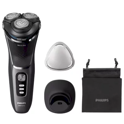 Električni brivnik za mokro in suho britje Philips S3343/13